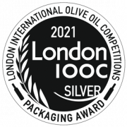 Silver Packaging Award London International Olive Oil Competition 2021